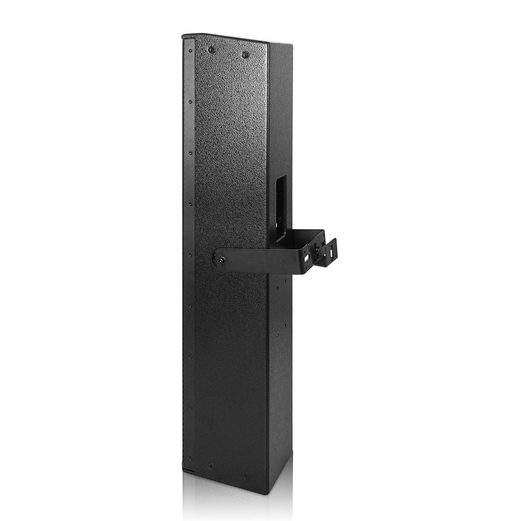 Sound Town CARPO-P12B-R | REFURBISHED: High-Power 1300W Passive Column Line Array Speaker with 6x5" Woofers, Birch Plywood, Wall Mount, for Installations, Black with U Brackets