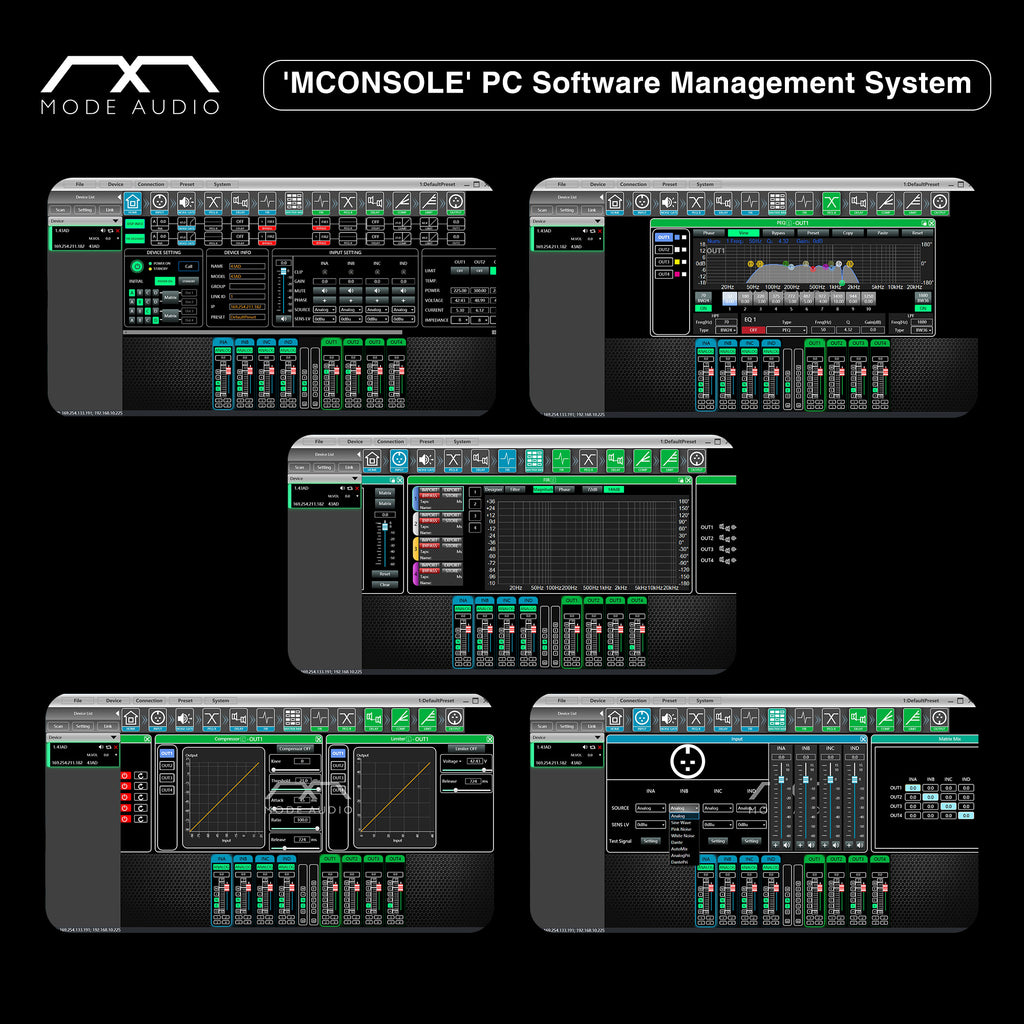 NTA3.2DSP MCONSOL PC Software Management System