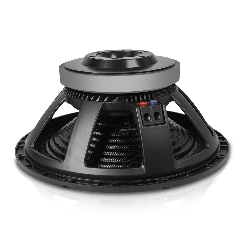 Sound Town STLF-18X451 | 18" 1600W RMS Cast Aluminum Frame Woofer (Low Frequency Driver) with 4.5" Voice Coil, Replacement Woofer for High-Power PA/DJ Subwoofer