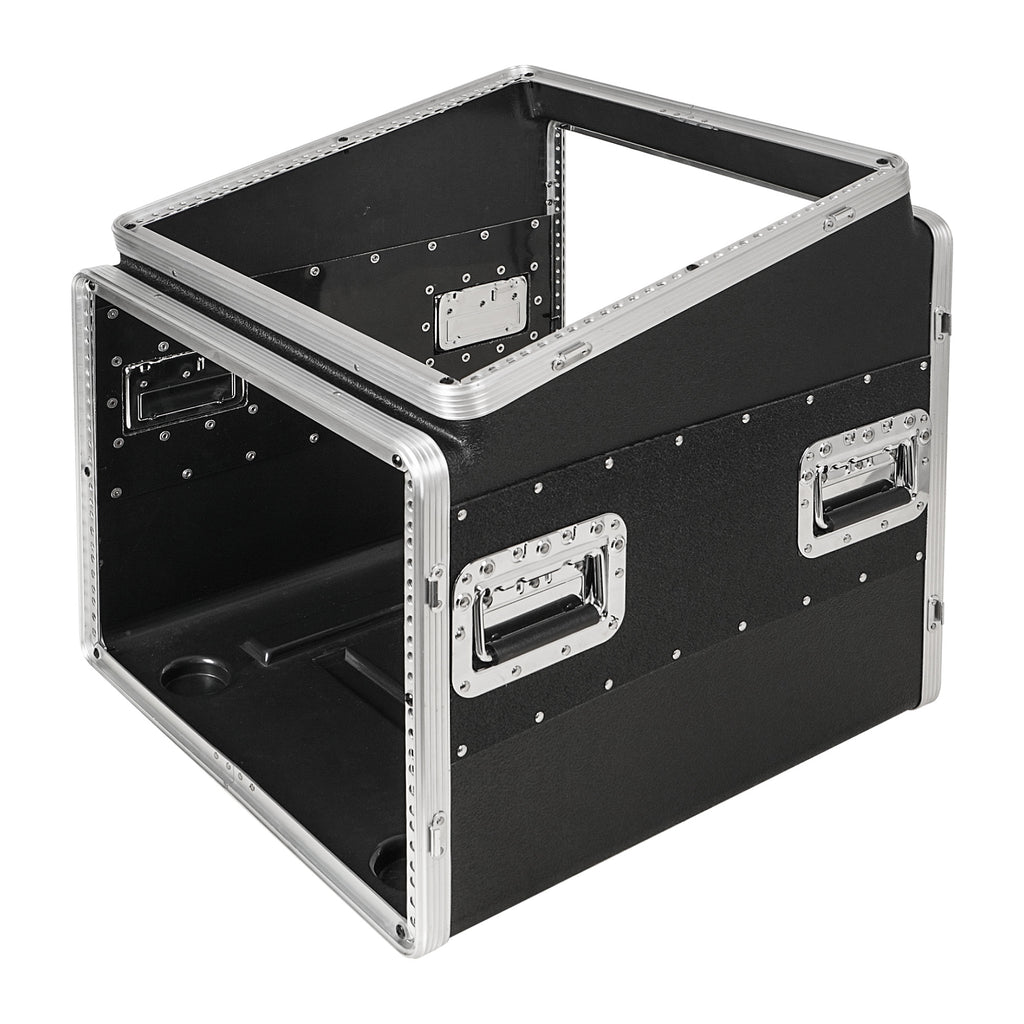 STMR-A10X8UW | Lightweight and Compact 8U ATA ABS Rack Case, with Slant  Mixer Top, Casters, 21