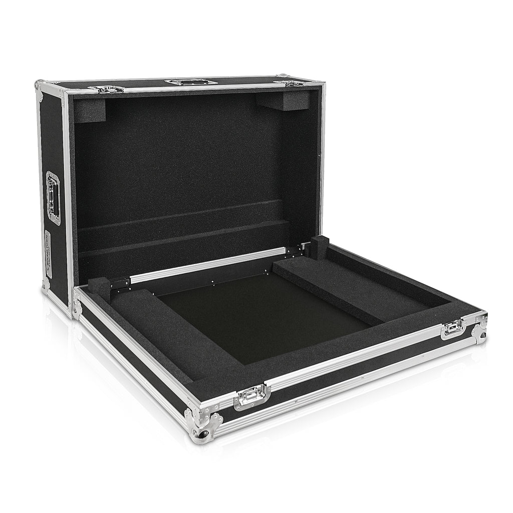 Sound Town STRC-M32-R | REFURBISHED: ATA Plywood Mixer Case with Interior Foam Protection and Built-in Wheels for Midas M32 Digital Mixer Case-Interior Foam Protection