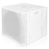 Sound Town CARME-15SWPW CARME Series 1000W 15" Powered PA Subwoofer with DSP, White - 8 ohms