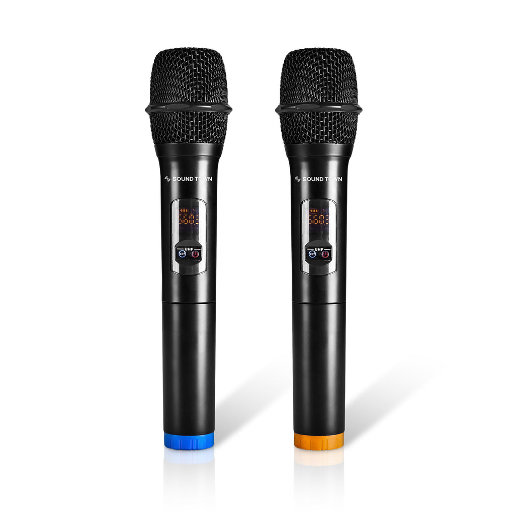 SWM16-KM 16 UHF Channels Wireless Microphone Karaoke & Mixer